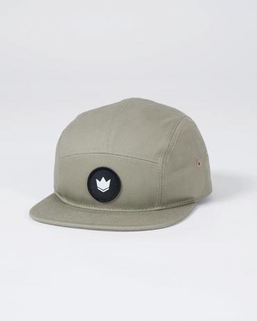 Kingz Crown Patch Strapback Hat -sage green